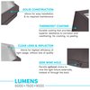 Luxrite Dusk to Dawn LED Wall Pack Light 3 CCT Selectable 3500K-5000K 40/50/60W 6000/7500/9000LM IP65 2-Pack LR40530-2PK